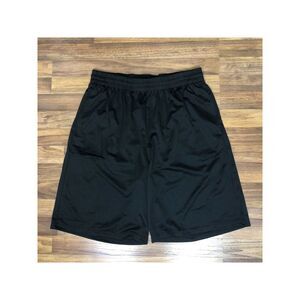 GALAXY Mens Black Stretch Athletic Shorts S